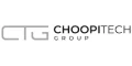 לוגו שחור לבן של חברת Choopitech Group עם ראשי התיבות CTG מעוצבים